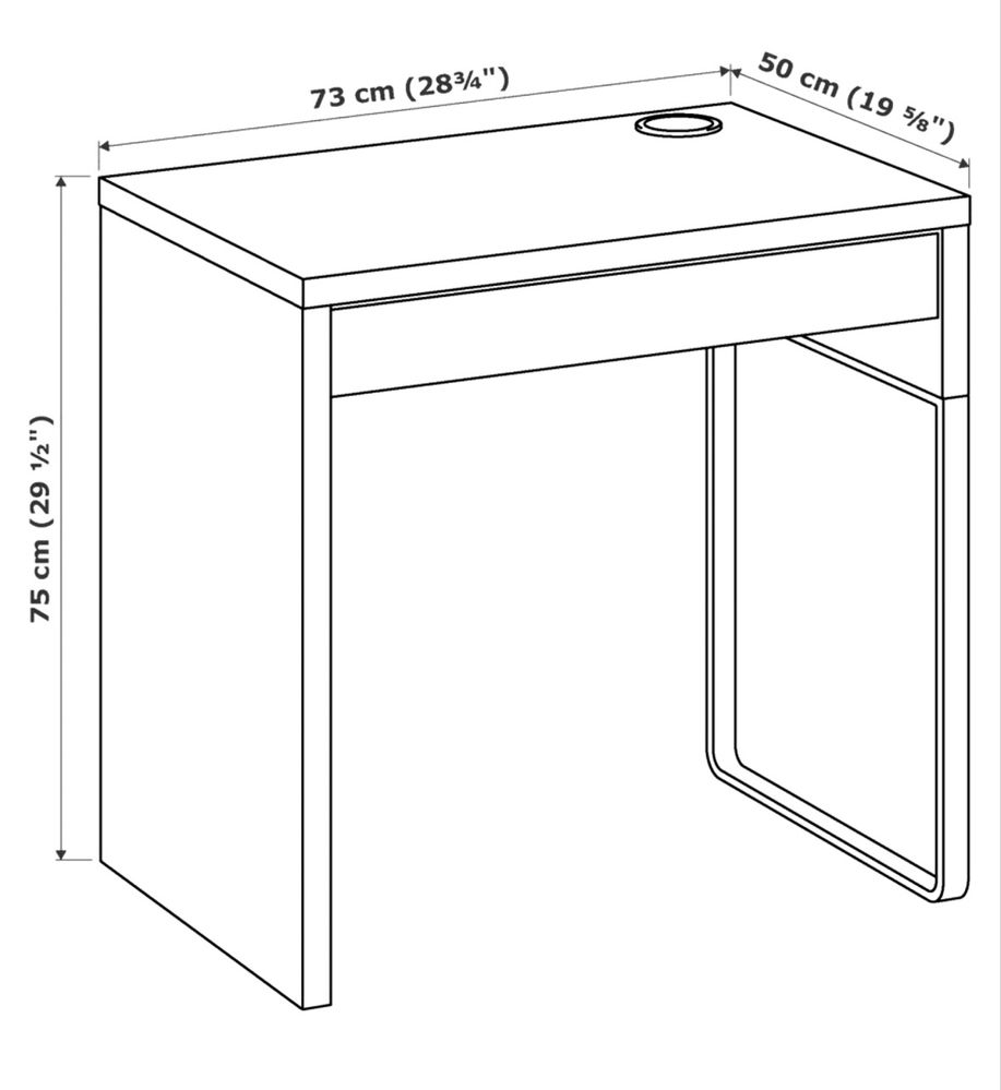 Biurko krzeslo ikea zestaw super stan