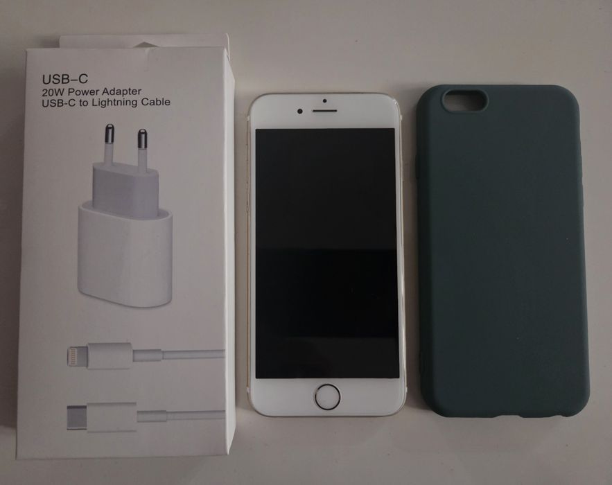 Apple iPhone 6 +Ładowarka+Etui