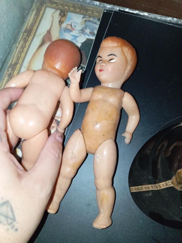 Bonecos bebés antigos