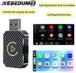Bezprzewodowy adapter CarPlay Android Auto Smart obsługa telefonu