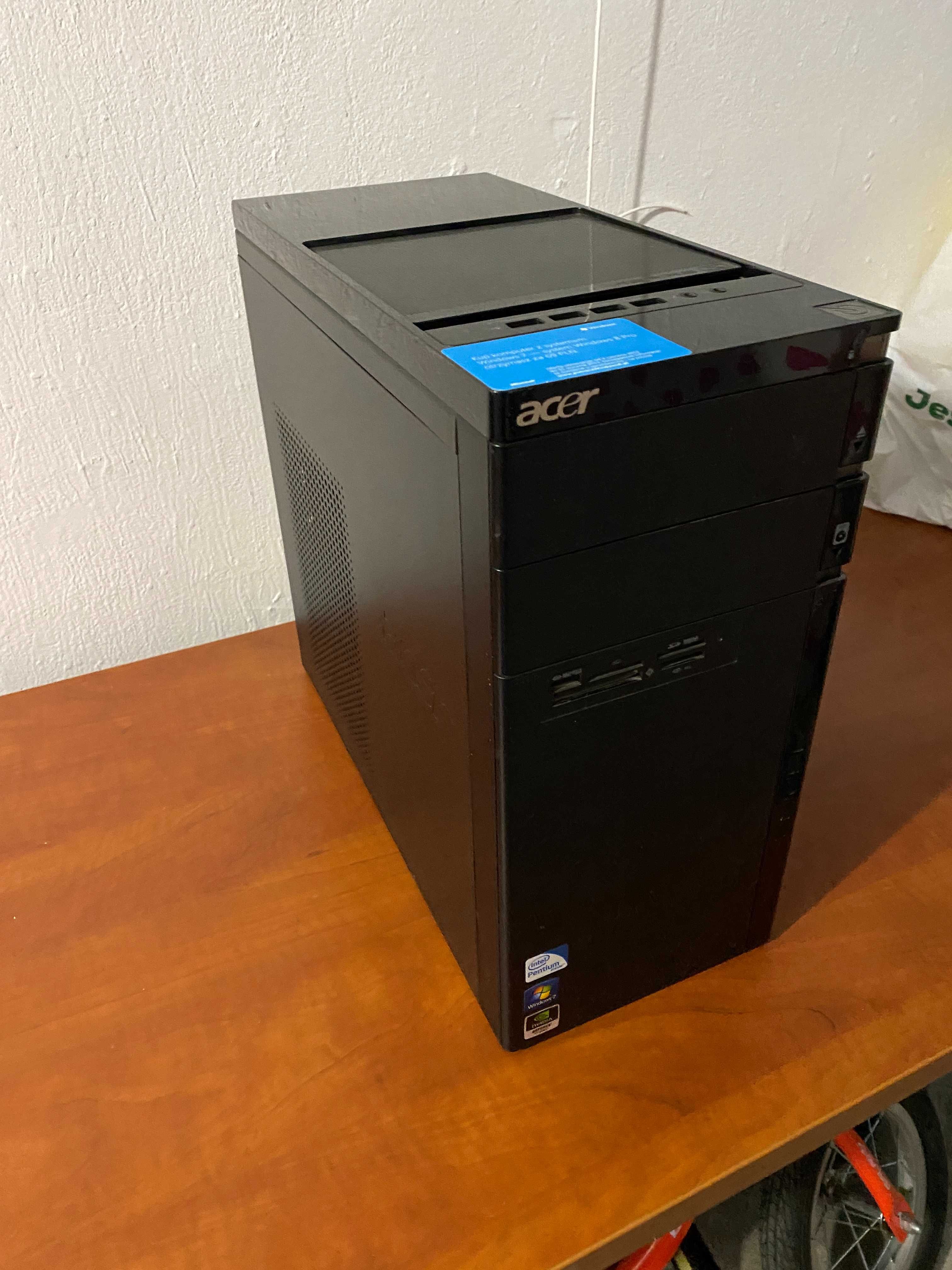 Komputer stacjonarny z monitorem Acer tanio