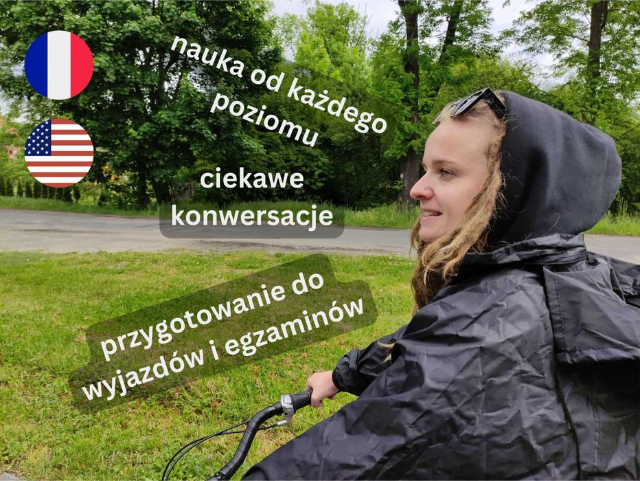 Korepetycje z języka angielskiego i francuskiego - poziom A0 - B2