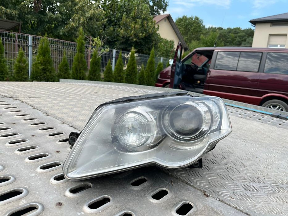 Lampa Lewy przód Bi Xenon Reflektor Vw Passat B6 3C0 EUROPA Kompletna