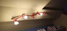Lampa sufitowa na 5 zarowek