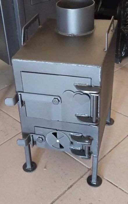 Маленька Буржуйка Бліндажна пічка окопна печка походная печь булерьян