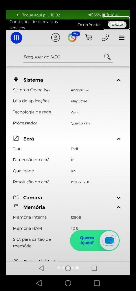 Tablet Honor X8a