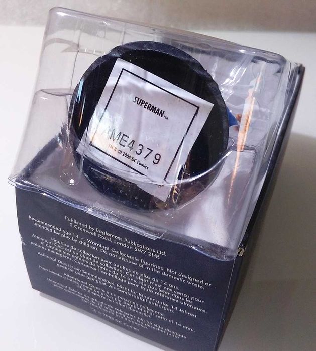 Figura Metal ~ "SUPER-HOMEM" ~ DC 2008 ~ Edição Limitada e numerada.