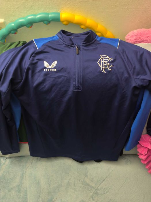 Олімпійка реглан castore fc фк Глазго Рейнджерс