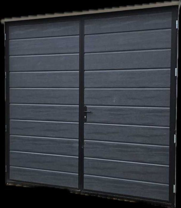 Brama Garażowa Rozwierna Aluminiowa dwuskrzydłowa 3000x2000