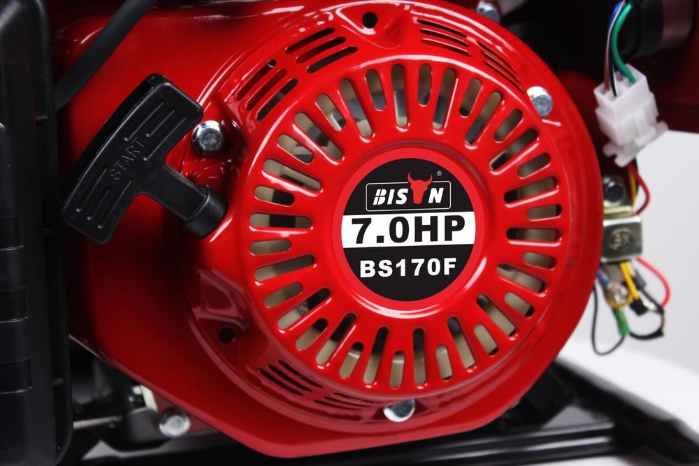 генератор 3 кВт Bison однофазний бензиновий BS3500 мідна обмоткаBS3500