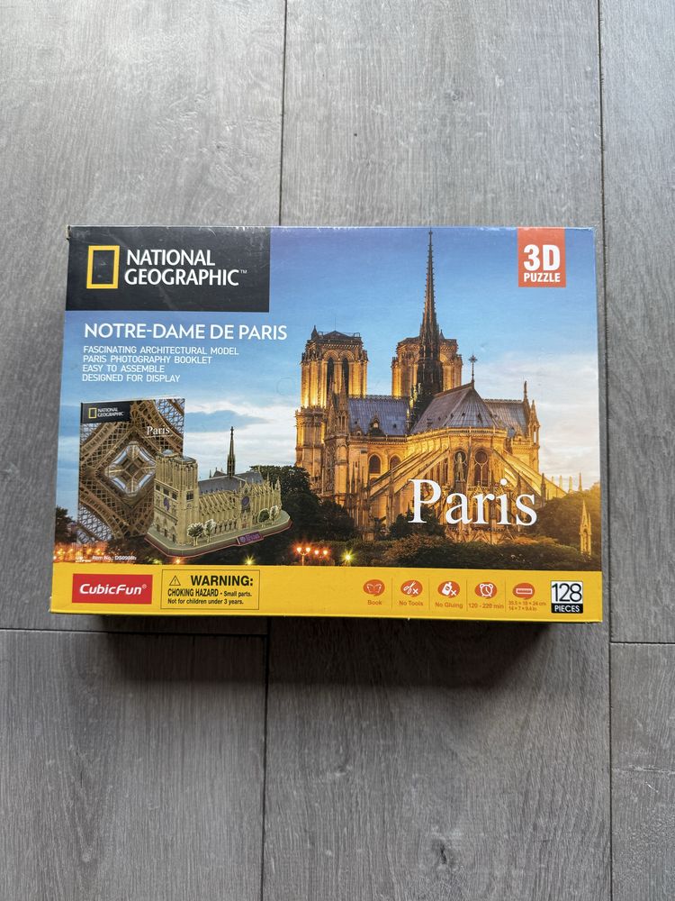 National Geographic Puzzle 3D Notre Dame