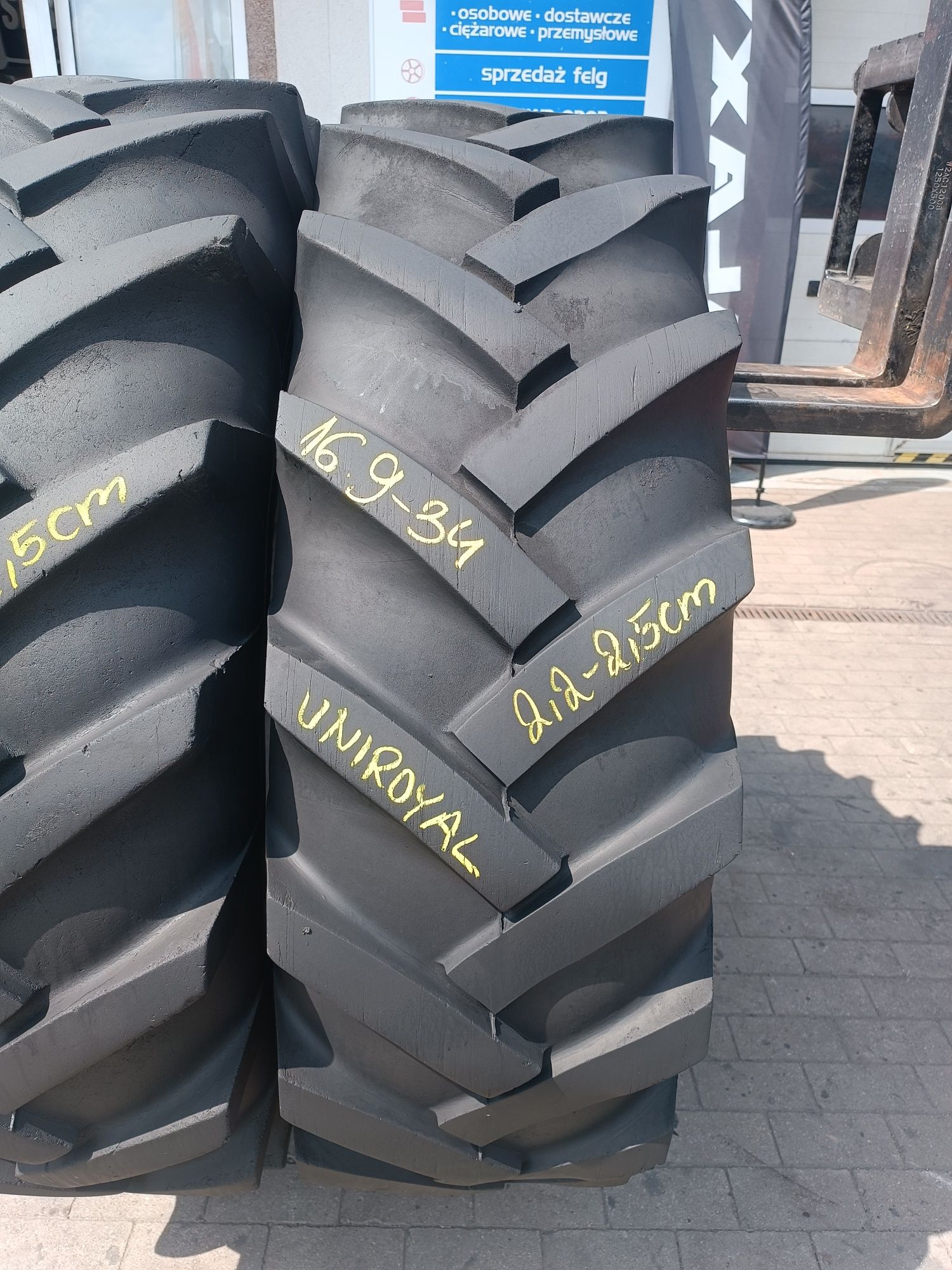 16.9-34 Barum i Uniroyal Agro-UB D 16.9R34