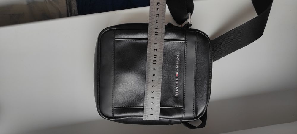 Сумка бананка Tommy Hilfiger оригінал сумка через пличе шкіряна томмі