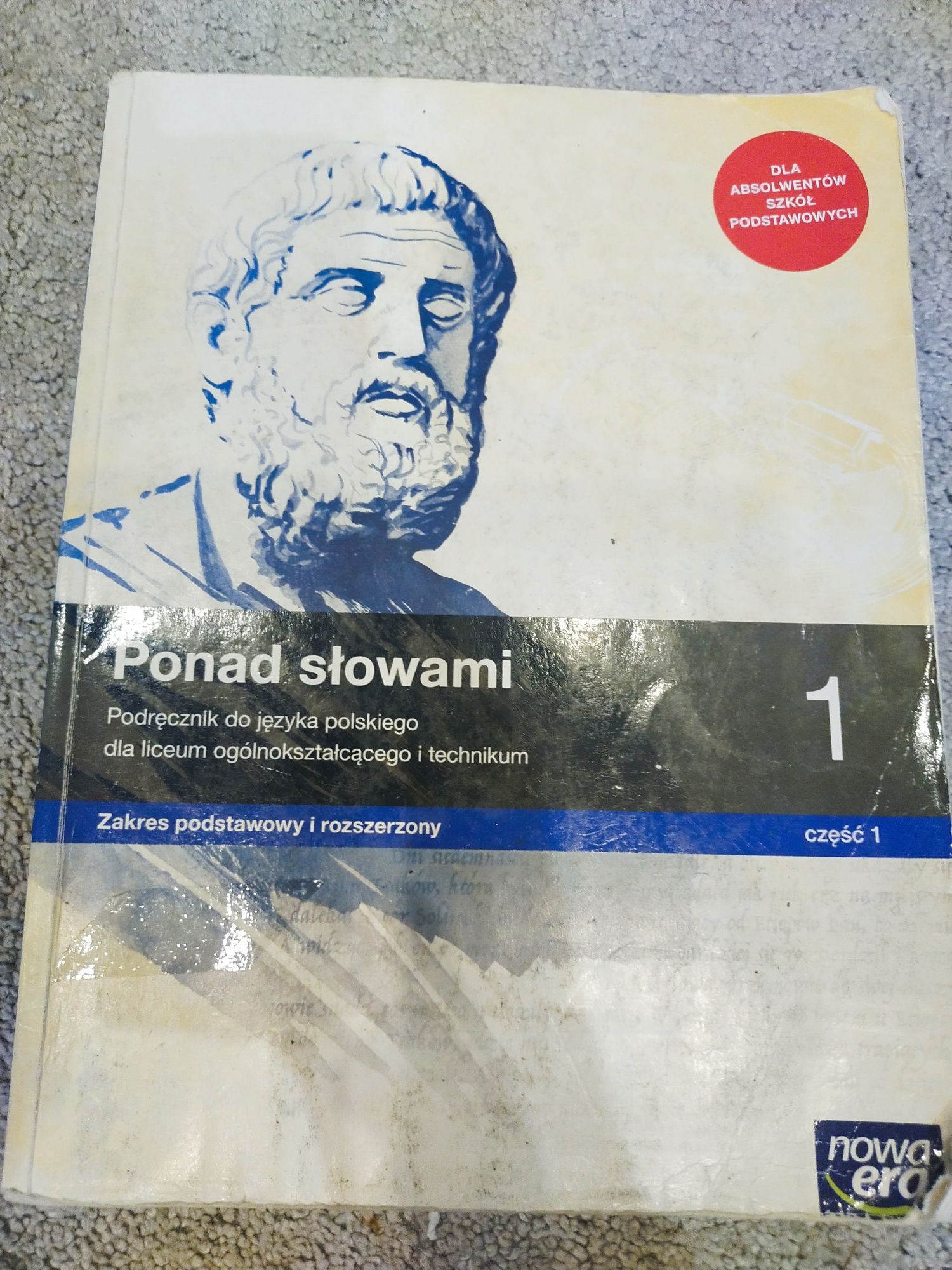 Podręcznik do Polskiego klasa 1 cz1 rozszerzenie