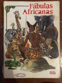 Livro Antigo “Fábulas Africanas”