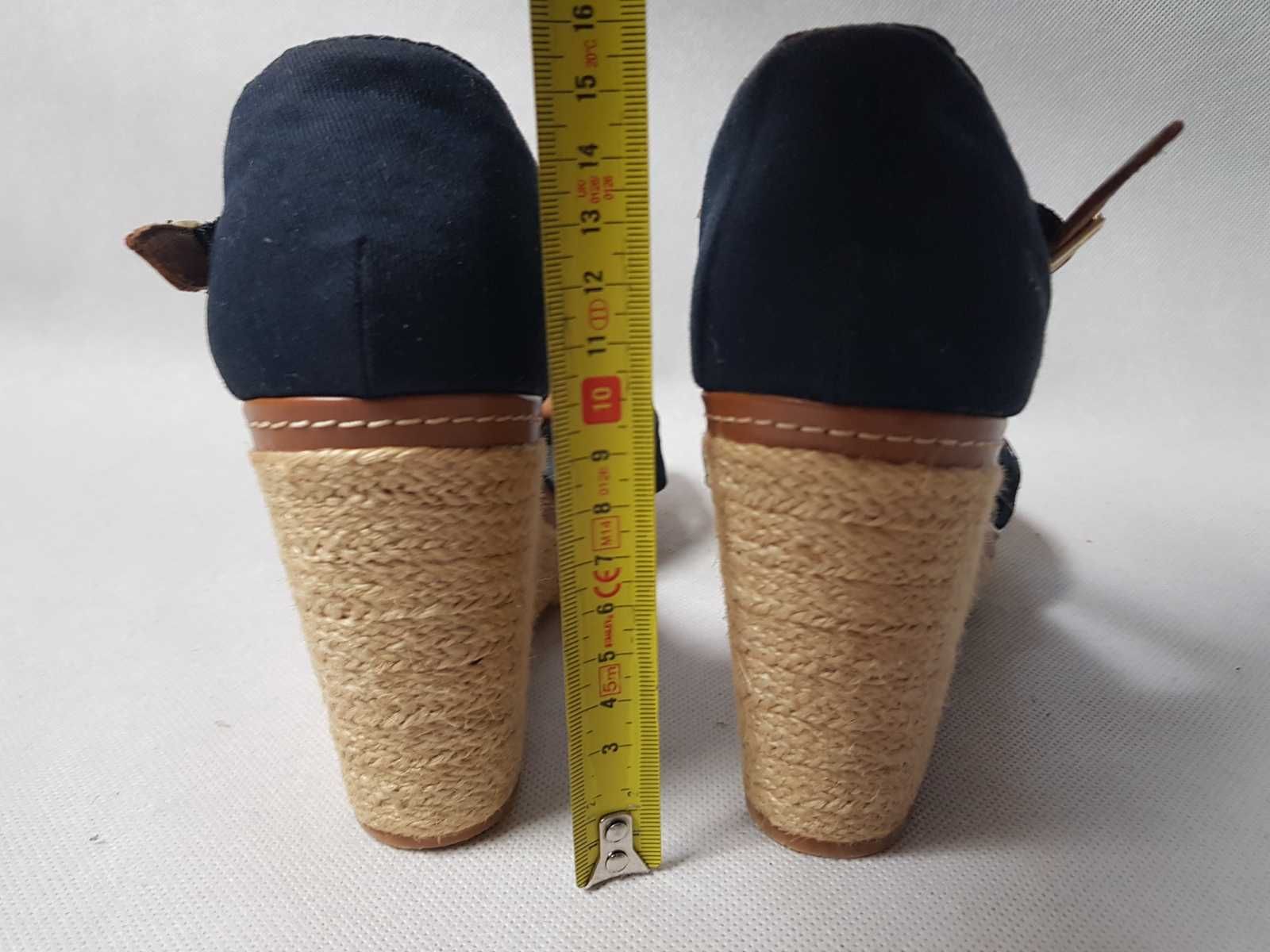 TOMMY HILFIGER - EMERY / Damskie Espadryle roz. 40 - 25,5 cm SUPER