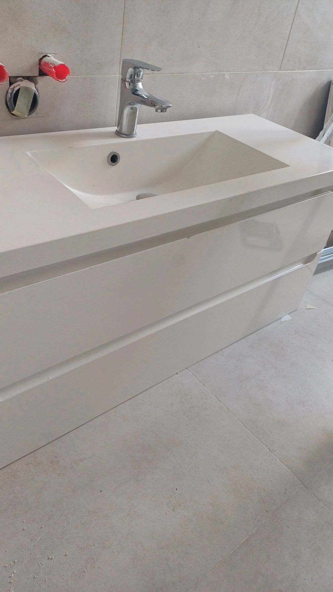 Szafka łazienkowa że zlewem 100x49x39