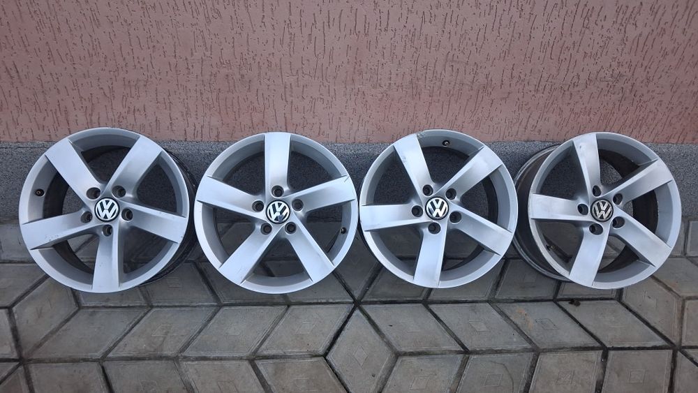 Оригінальні диски титани VW Touran Golf 5/112R16 vag