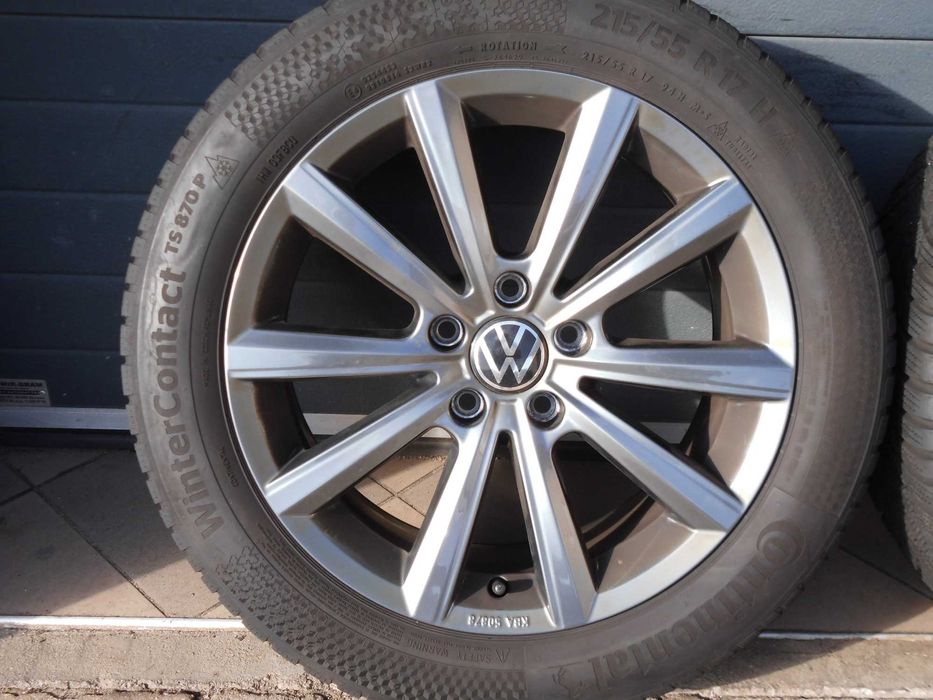 ! Koła aluminiowe 17 5x112 Vw T-Roc Passat B8 Skoda Superb Karoq Ateca