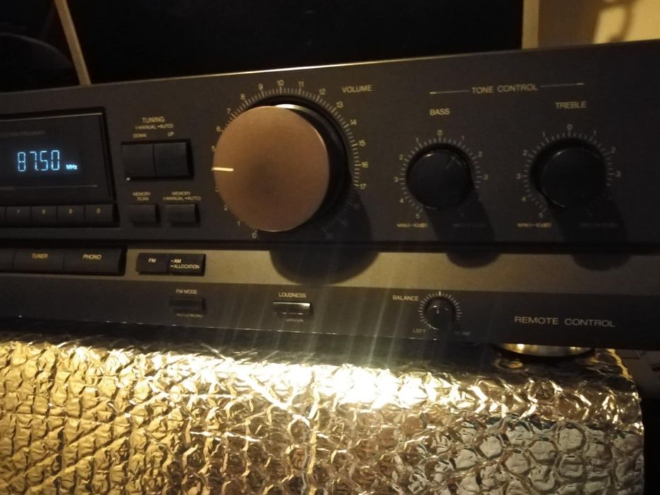 Amplificador Technics com rádio, Mod.SA GX130