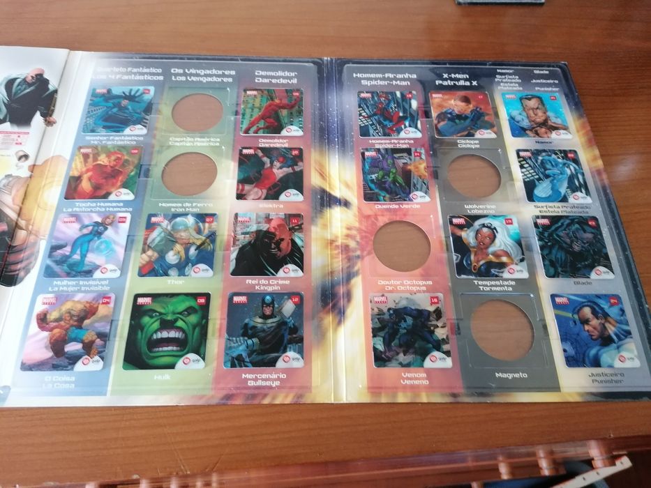 Coleção Marvel Galp