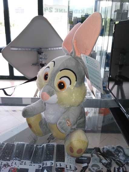 PROMO:Peluche Disney Bambi Thumper 37cm com som