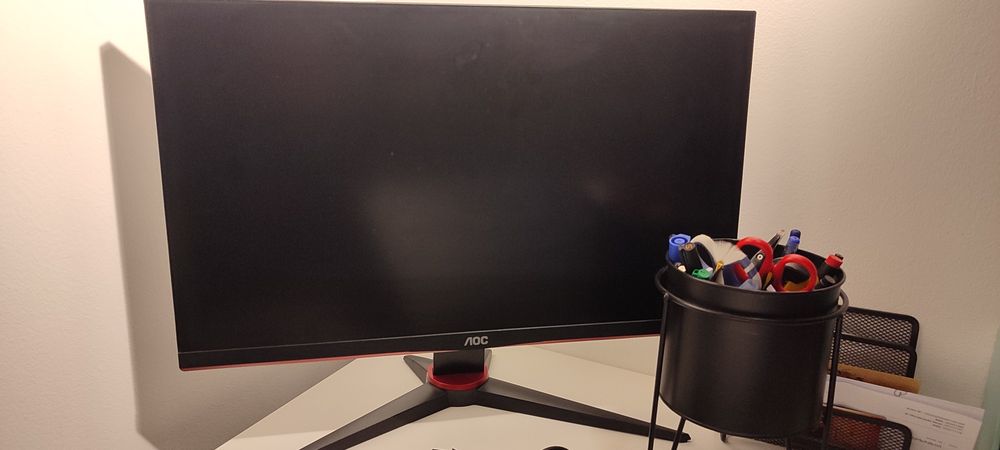 Monitor AOC 23.8" – Avariado / Para Peças