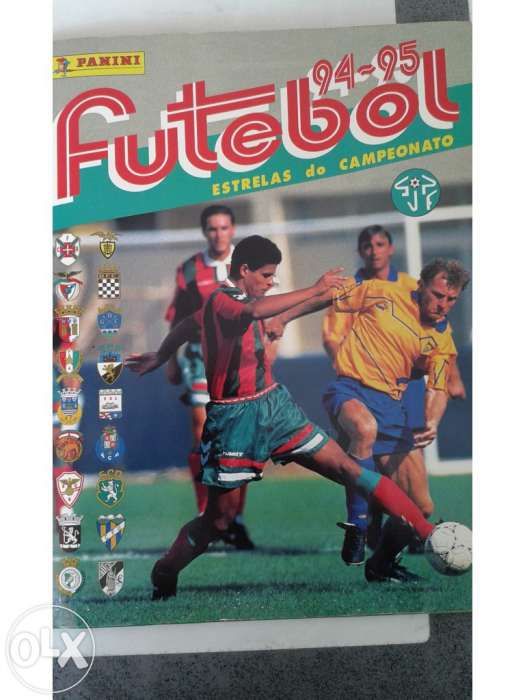 Caderneta futebol 94/95