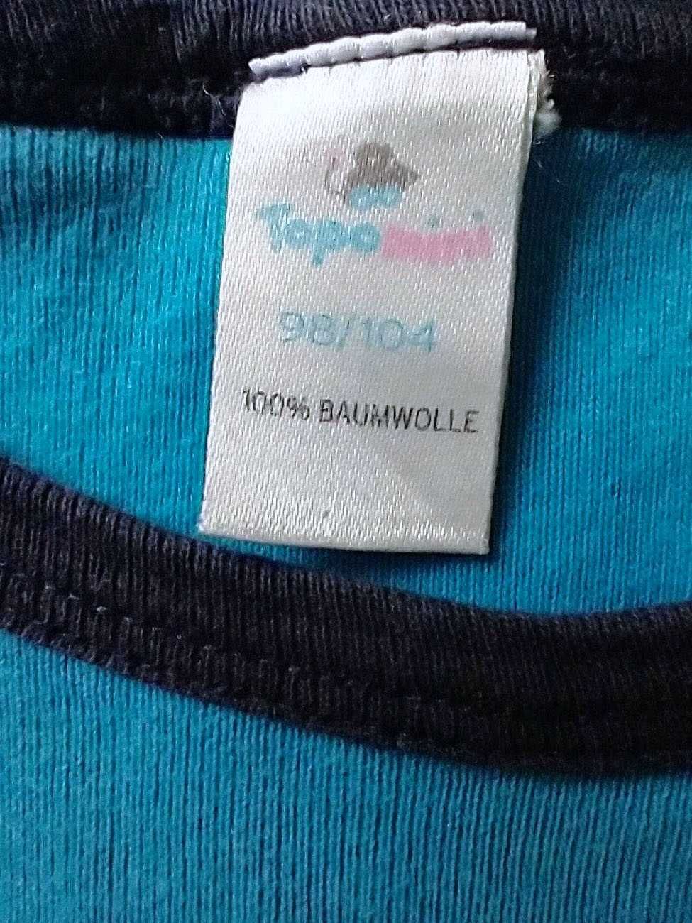 2 bluzki marki Topomini rozmiar 98-104cm