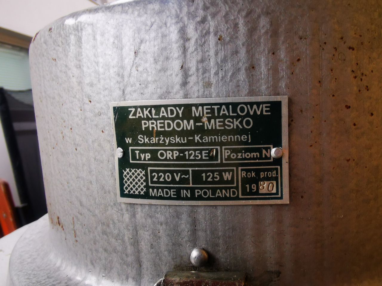 Stare lampy magazynowe przemysłowe Loft
