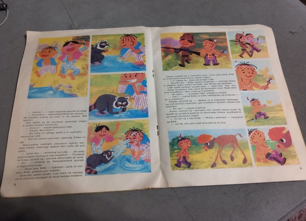 Bolek i Lolek Łowcy bizonów 1975r.