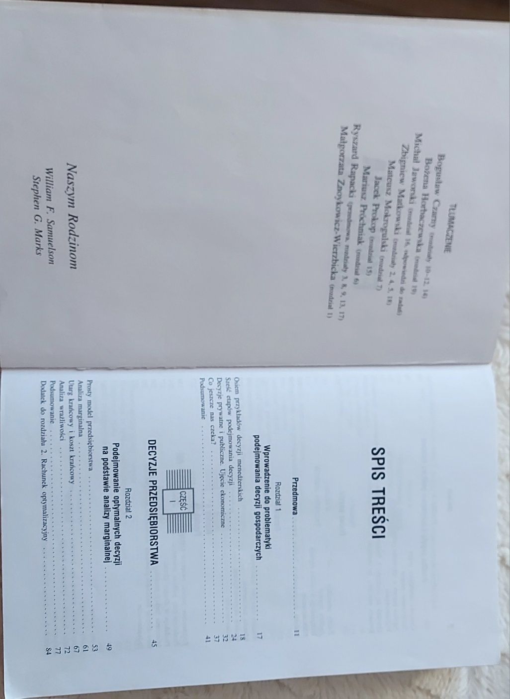 Ekonomia menedżerska William F. Samuelson Stephen G. Marks