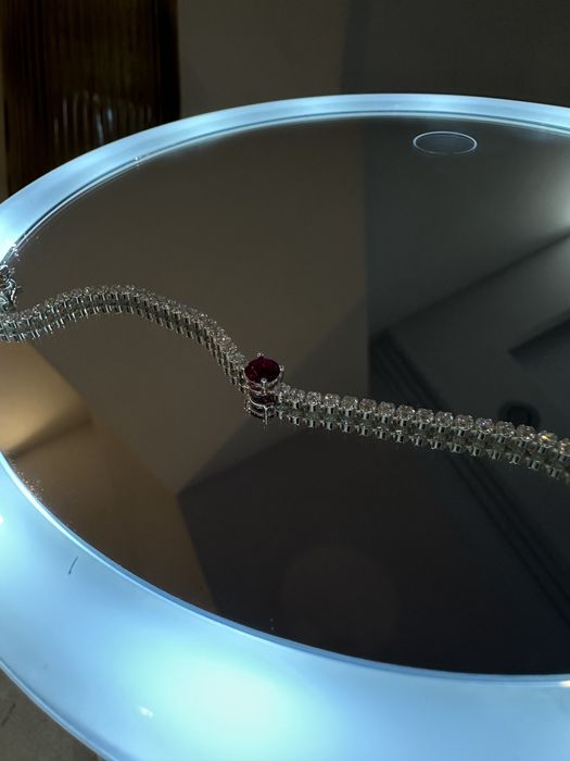 Браслет Pandora срібло 925 з паве