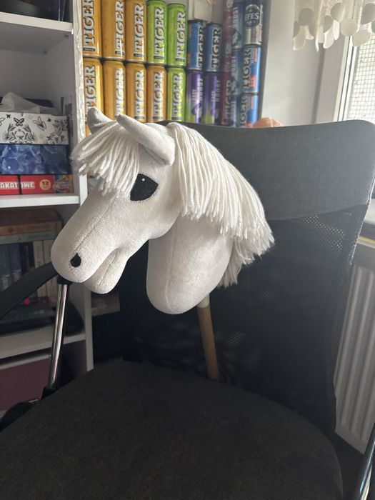 Hobby horse biały