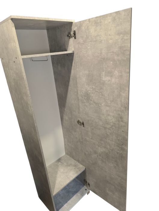 Garderoba jasny beton uniwersalna