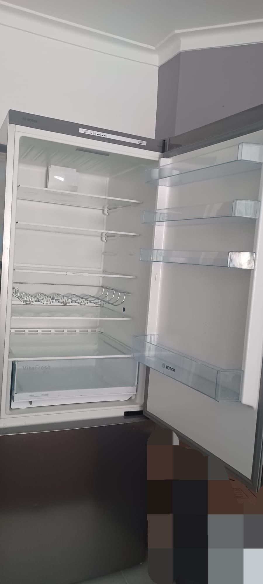 Frigorífico cinza