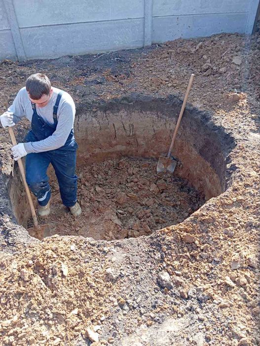 Канализации.Септики. копка траншей.Чистка криниці.Барышевка