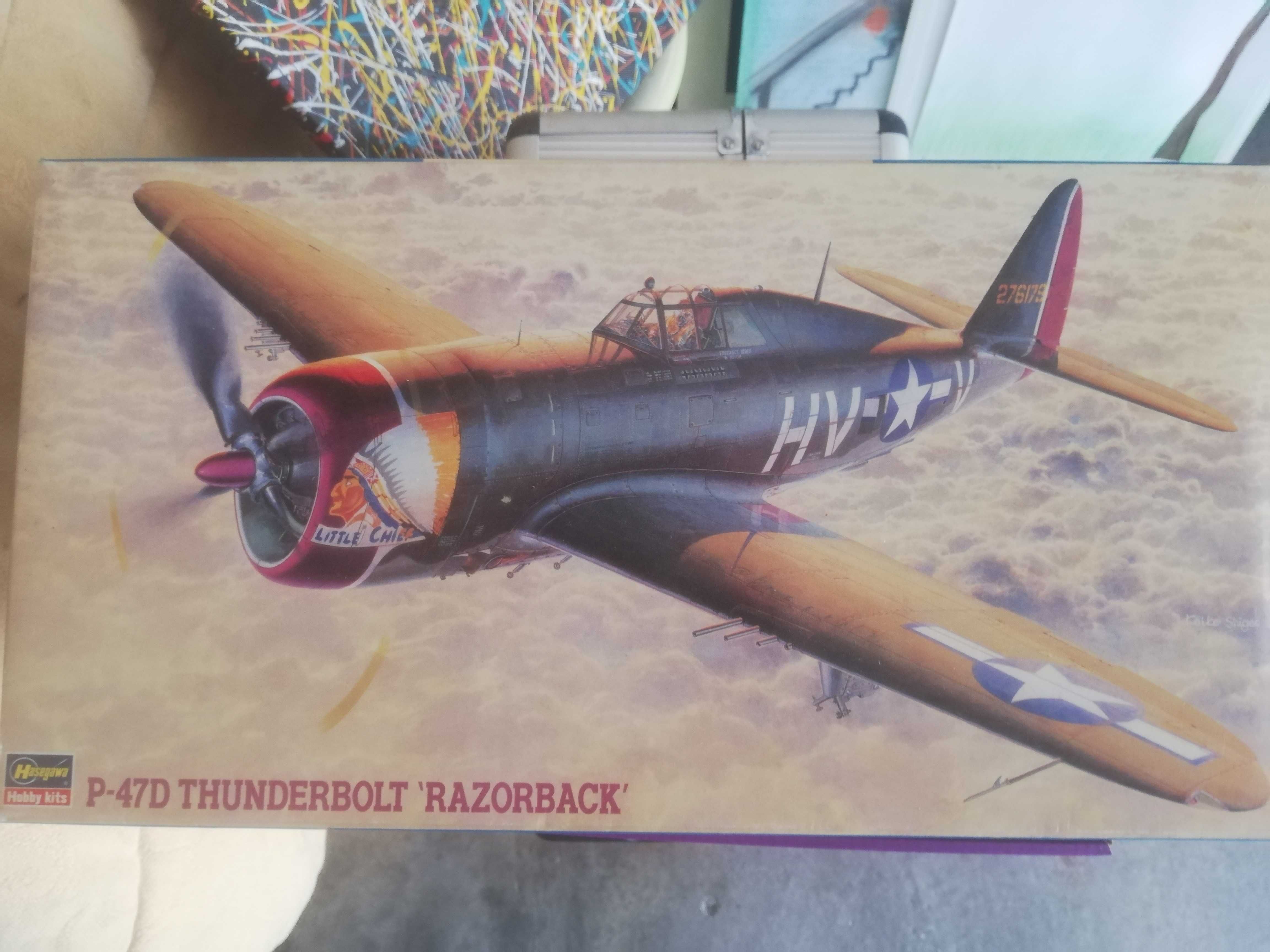 Kit Hasegawa P47D Thunderbolt escala 1/48