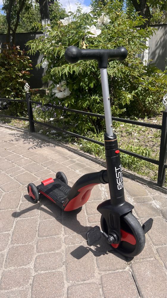 Самокат best scooter 3в1