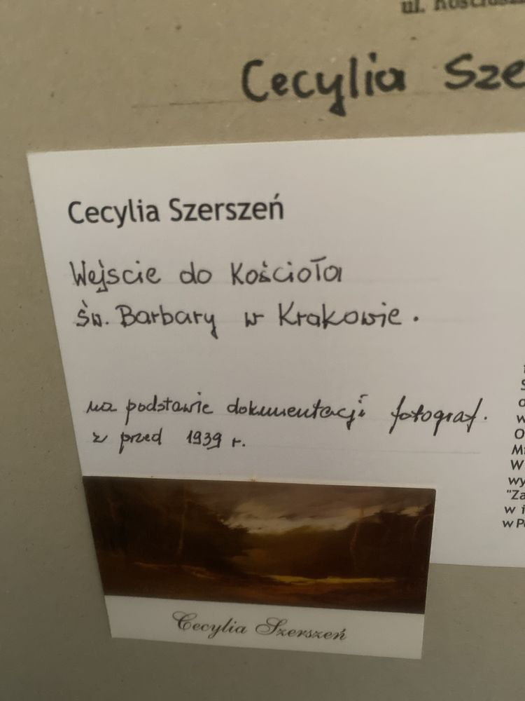 Akwarela Cecylia Szerszeń