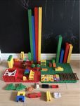 Duży zestaw Lego Duplo 291 elementów, zwierzątka, 2 płyty