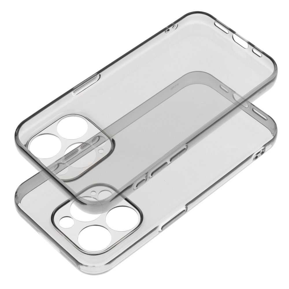 Futerał 1,5mm BOX PREMIUM do IPHONE 13 czarny transparent