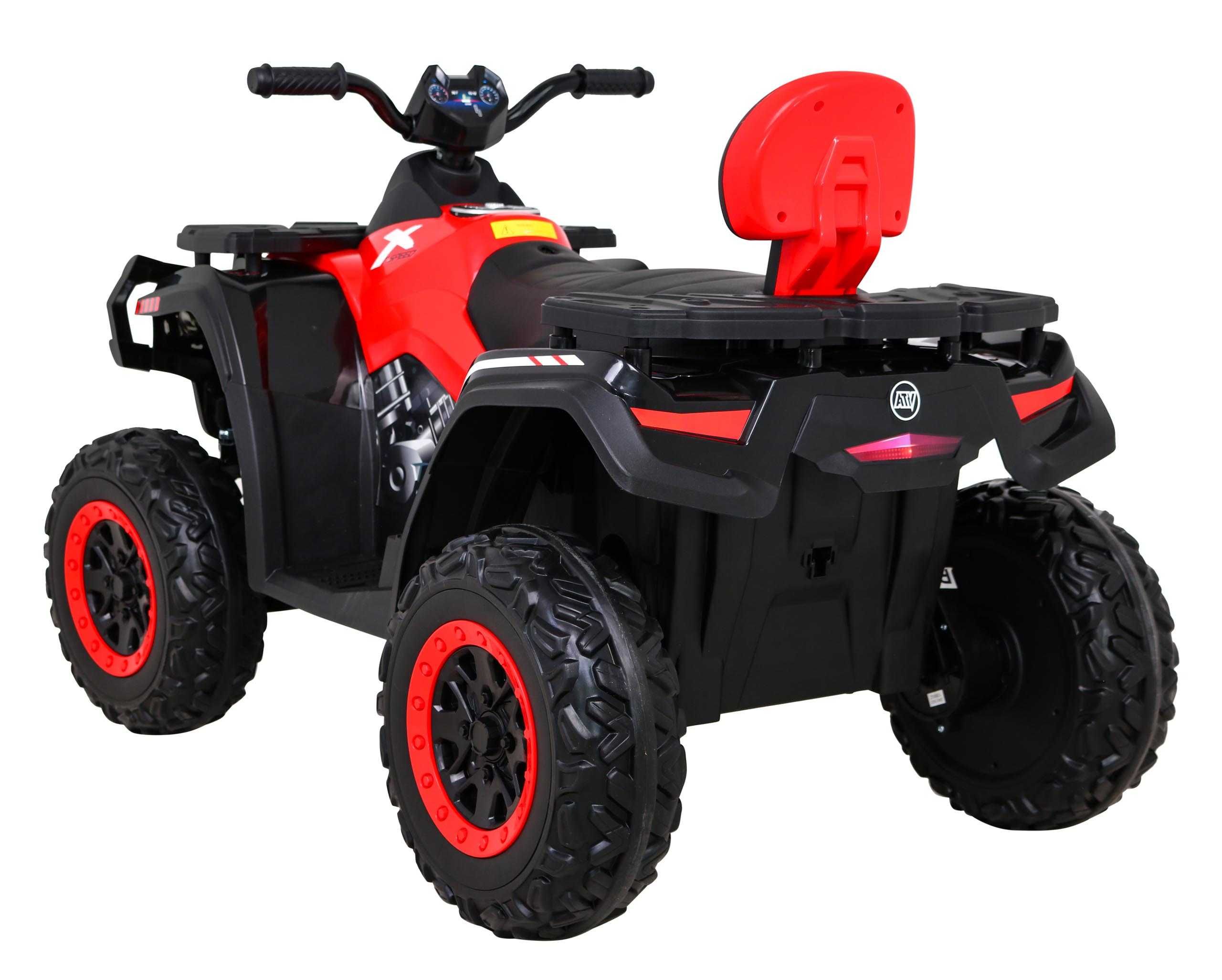 Pojazd Quad XT-SPEED 4x4 dla dzieci Czerwony S615