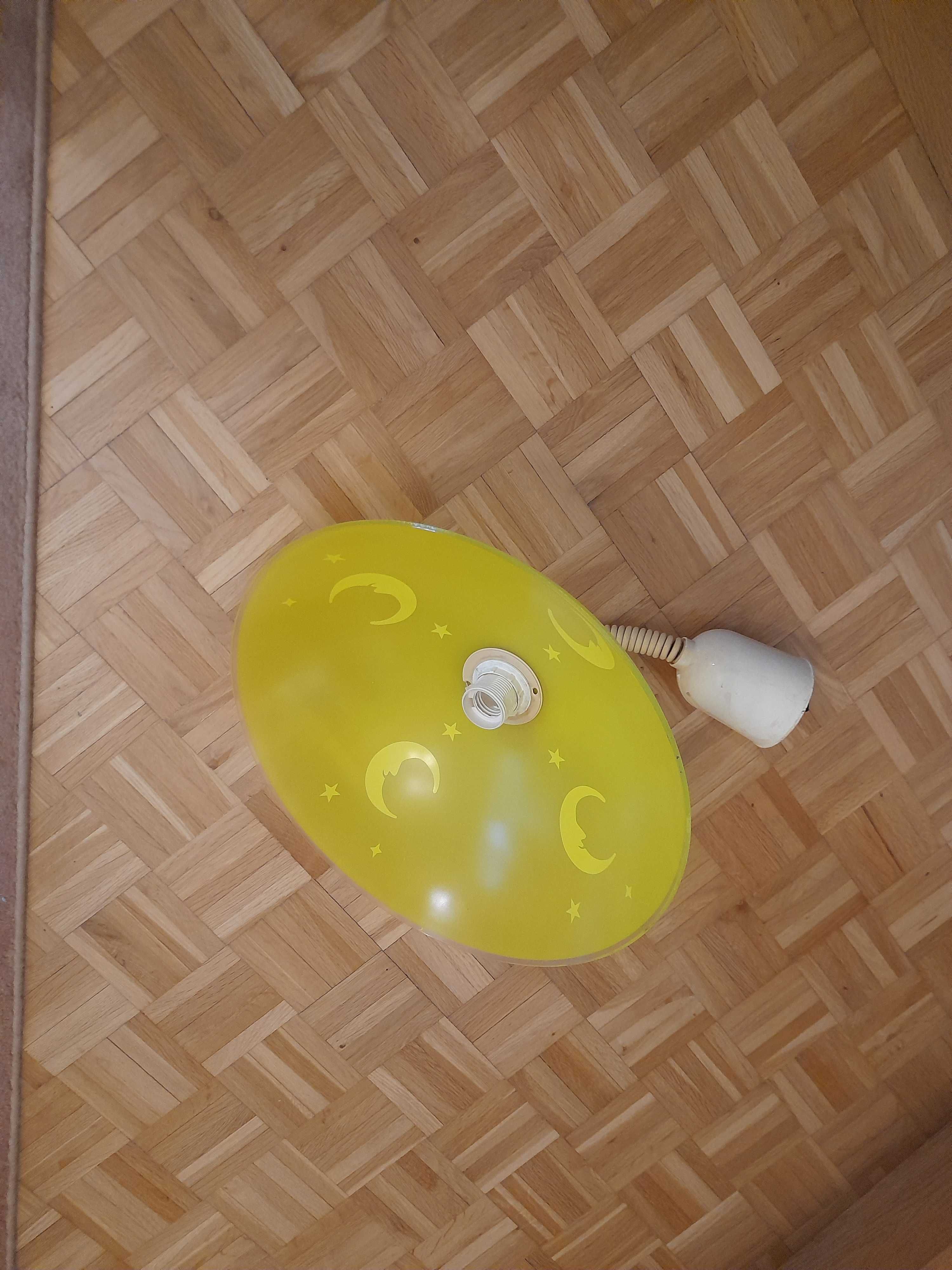 Lampa do dziecięcego pokoju, sufitowa wisząca na spirali