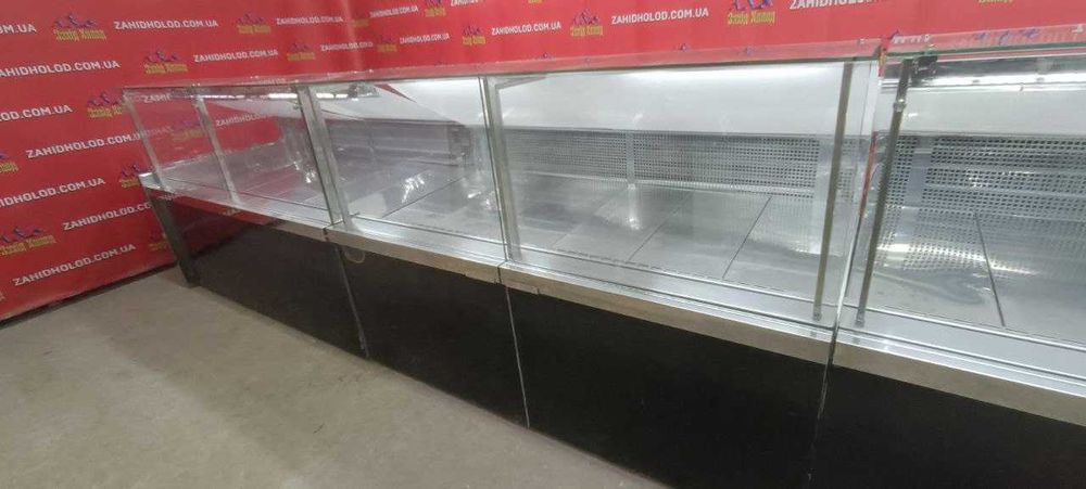 Куб -5  +5 Холодильна вітрина Горизонтальна вітрина Вітрина для м'яса