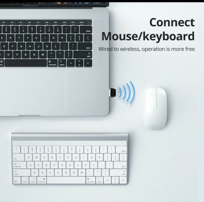 Transmissor e receptor Bluetooth USB