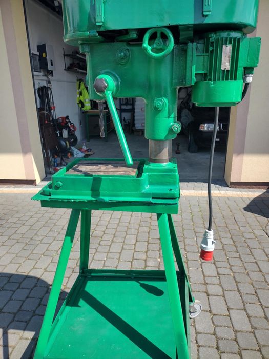 Wiertarka stolowa WS-15 bez luzów stożek m2