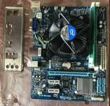 Материнська плата, комплект gigabyte ga-h61m-s1, ddr3