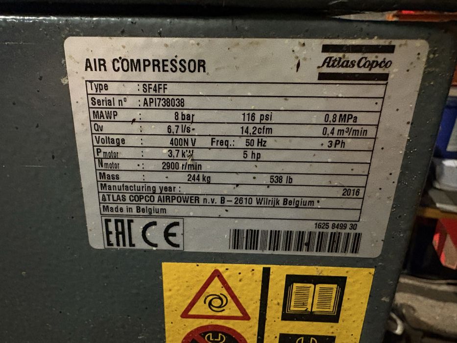 Kompresor Atlas Copco