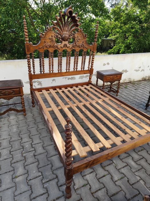 Mobília de quarto antigo